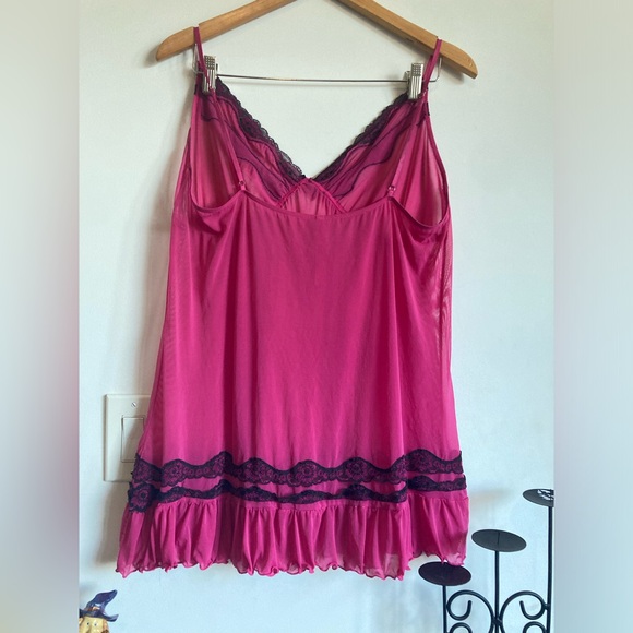 Pink sheer teddy 💗 - Picture 4 of 7